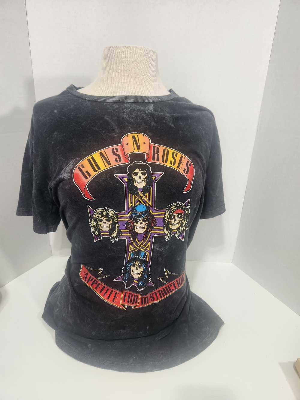 Guns N' Roses Black Graphic Short Sleeve Tee